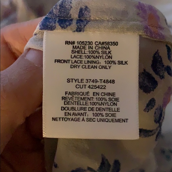 Joie Grazia Silk Blouse - Picture 3 of 4